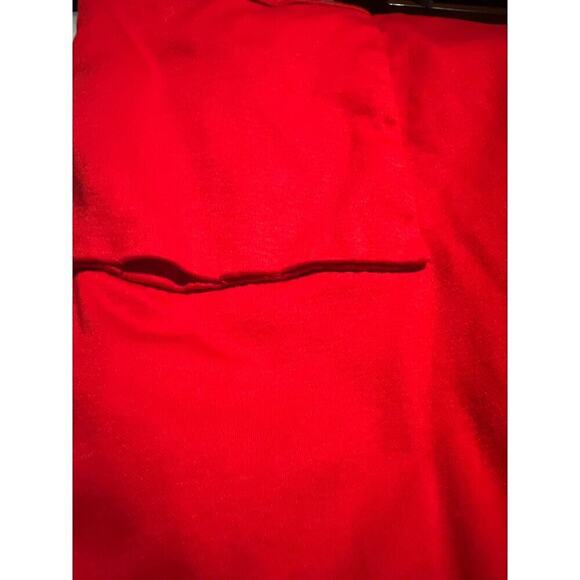 Vintage Handmade Red Dress Size Small MCM 1950  1960’s A Line Smock Empire Waist - Picture 8 of 8